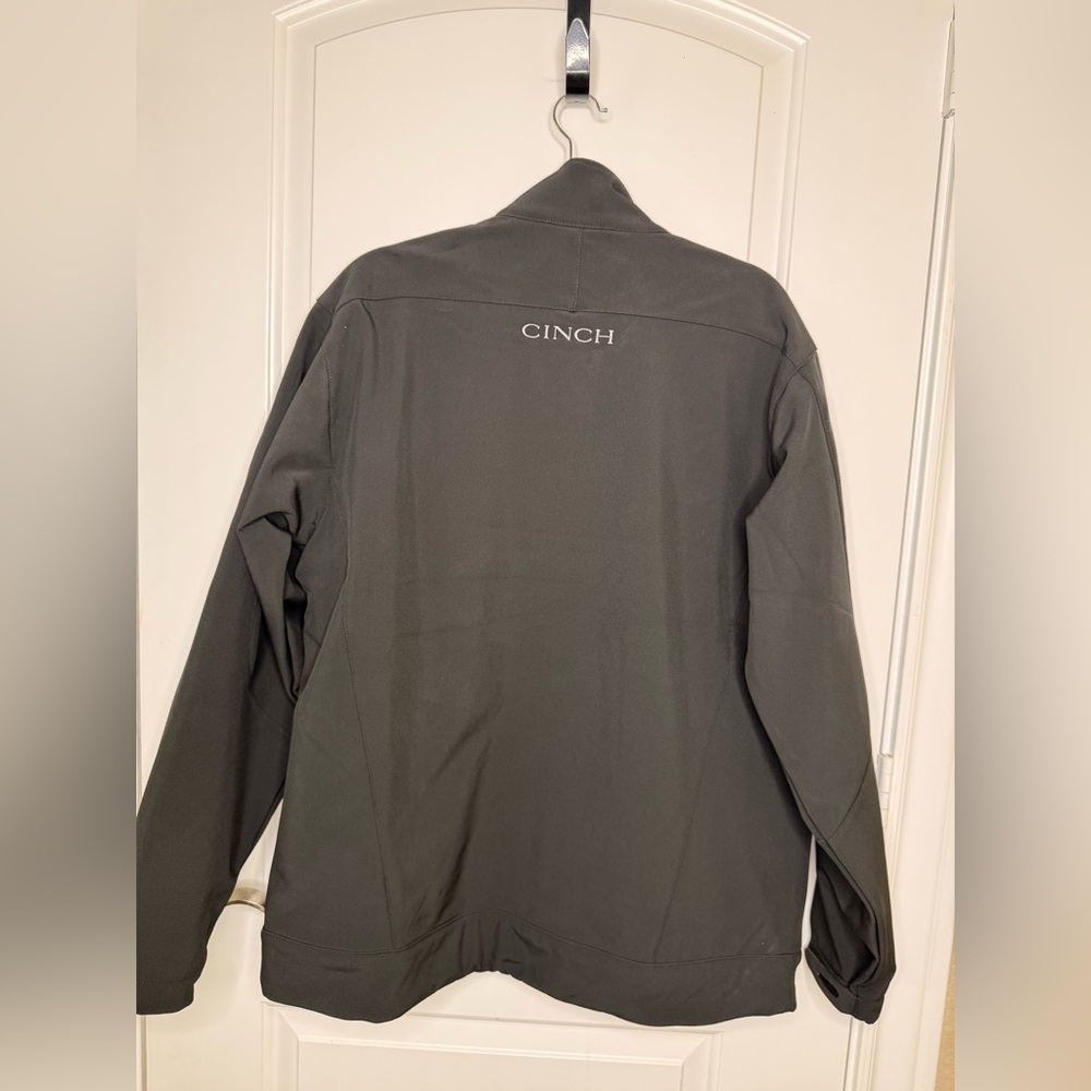Cinch Men's Black Bonded Concealed Carry Performance Jacket - Picture 14 of 15